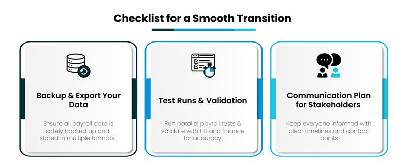 Checklist for a Smooth Transition