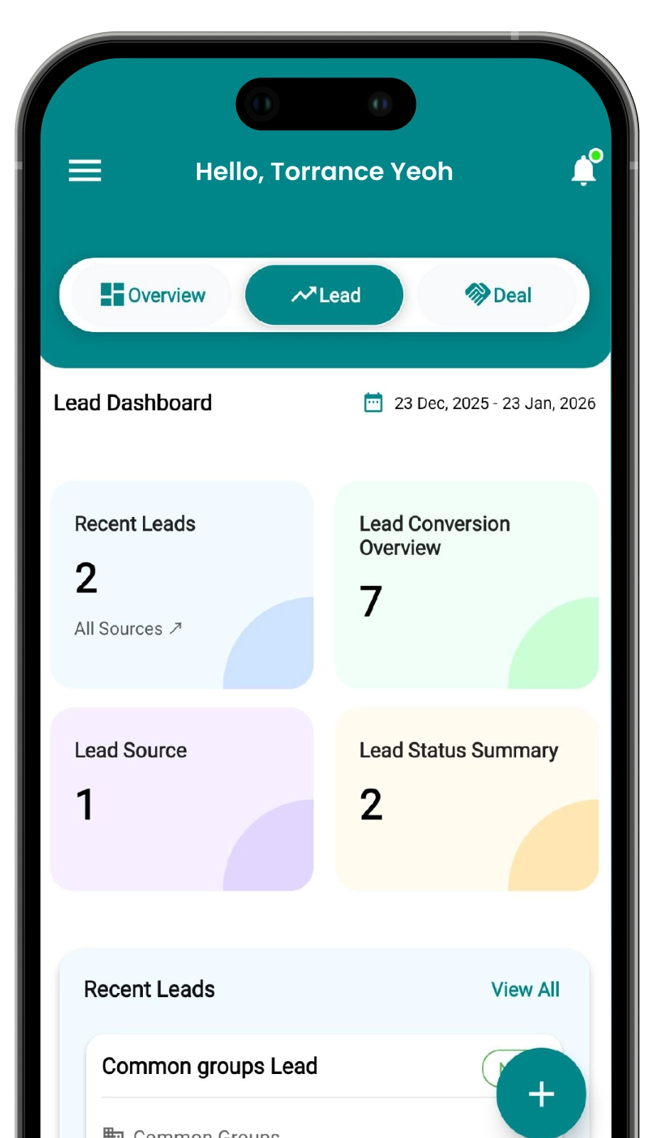 CRM App Preview
